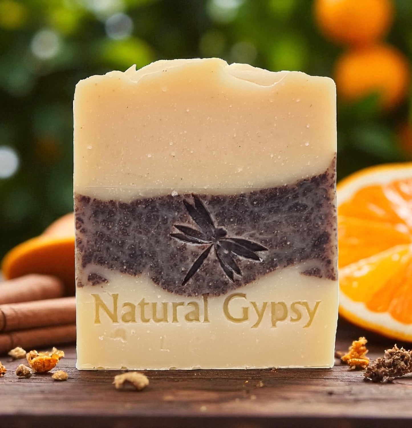 Cinnamon, Orange, and Patchouli Soap