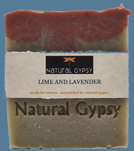 Load image into Gallery viewer, Lime and Lavender Soap