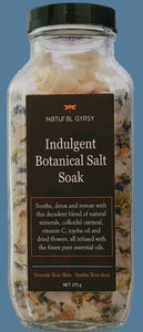 Indulgent Botanical Salt Soak - 275g - Natural Gypsy